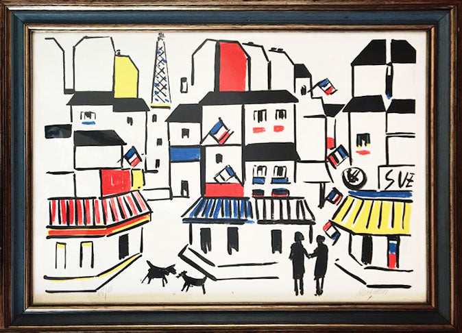 Sante Monachesi - Parigi imbandierata