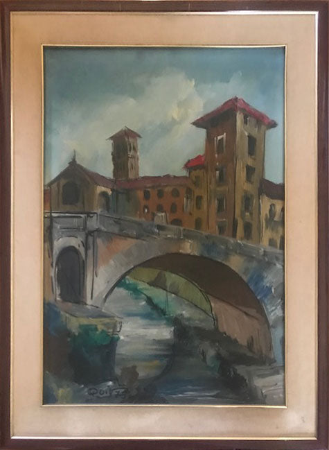 Quiv - Roma sparita-ponte con torretta