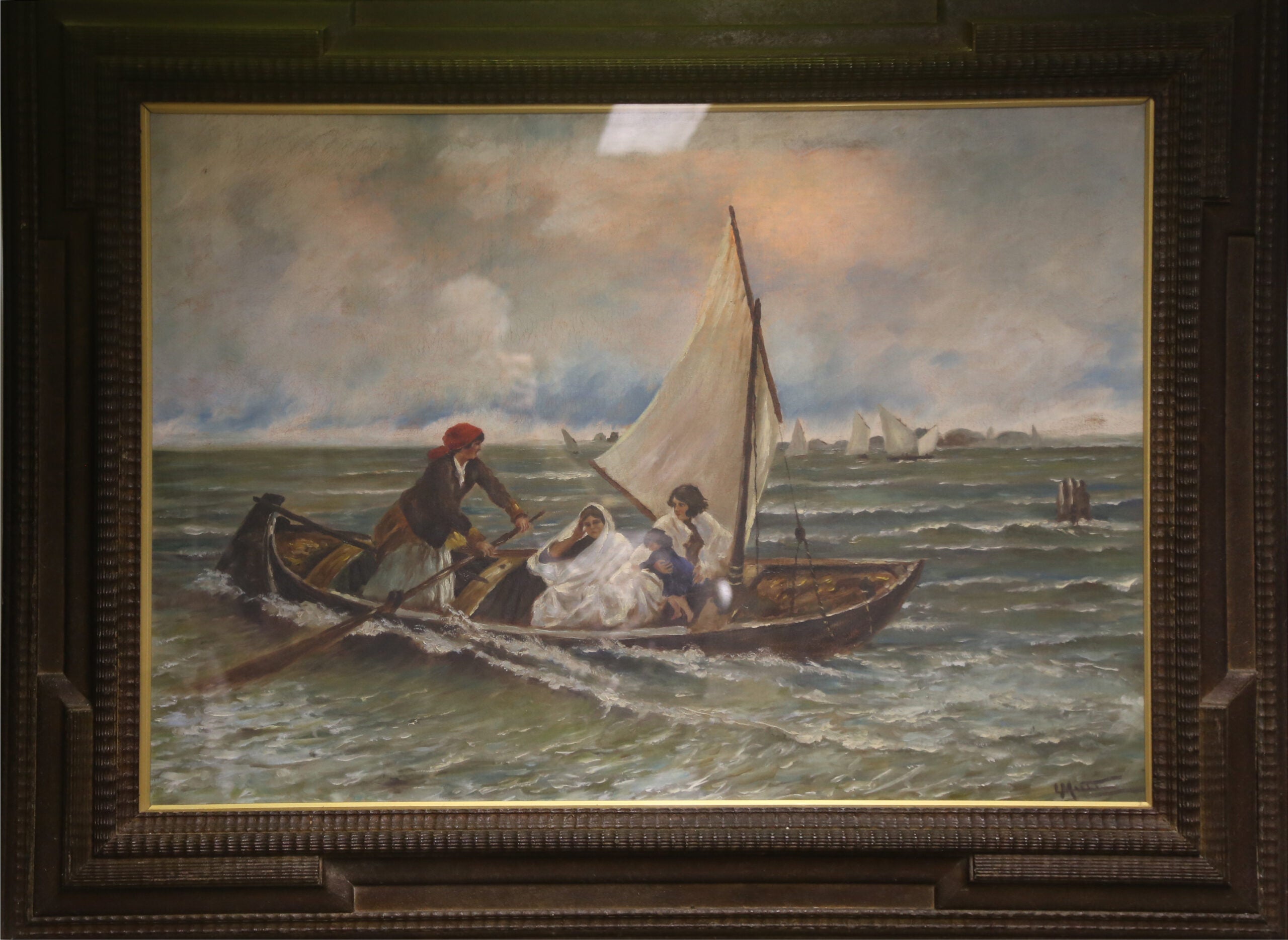 L. Matti (copia de Mosé Bianchi) - Cruzando la laguna