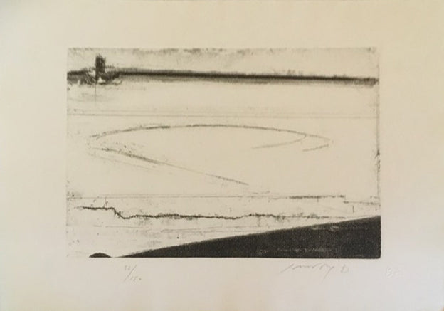 Piero Guccione - Il cavo e le linee del mare