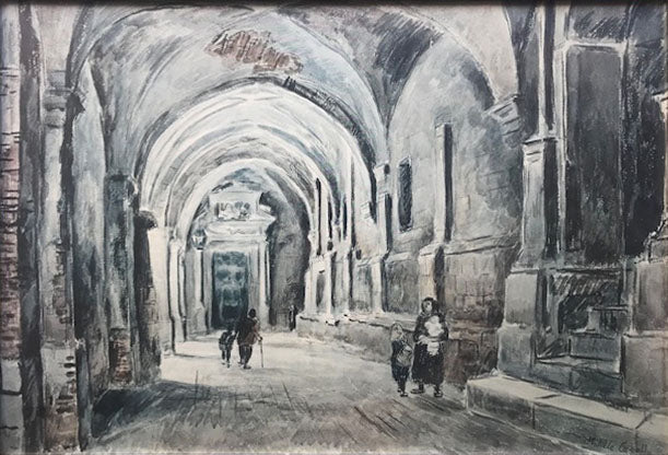 Michele Cascella - Cloister