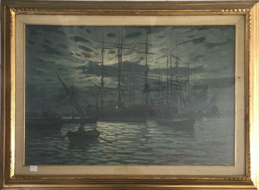 Renuccio Renucci - Velieri in porto