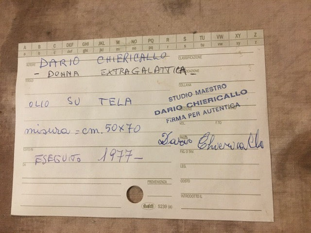 Dario Chiericallo - Donna extragalattica