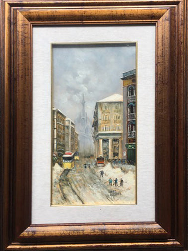 Augusto Alvino - Milano sotto la neve