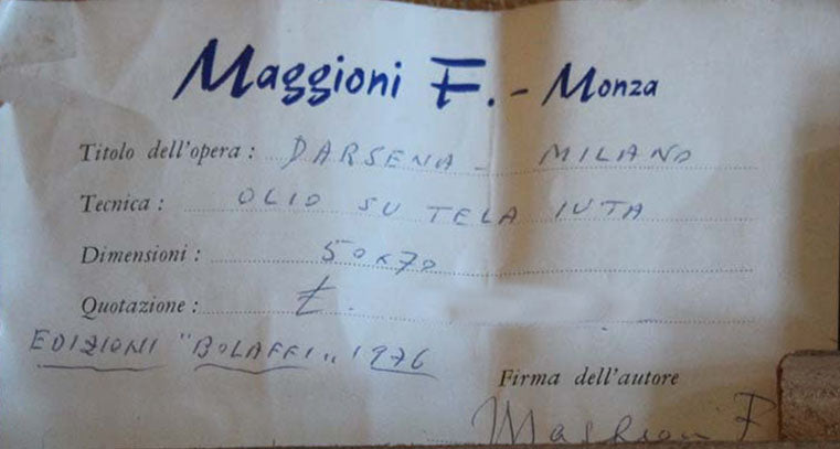 F. Maggioni - Darsena