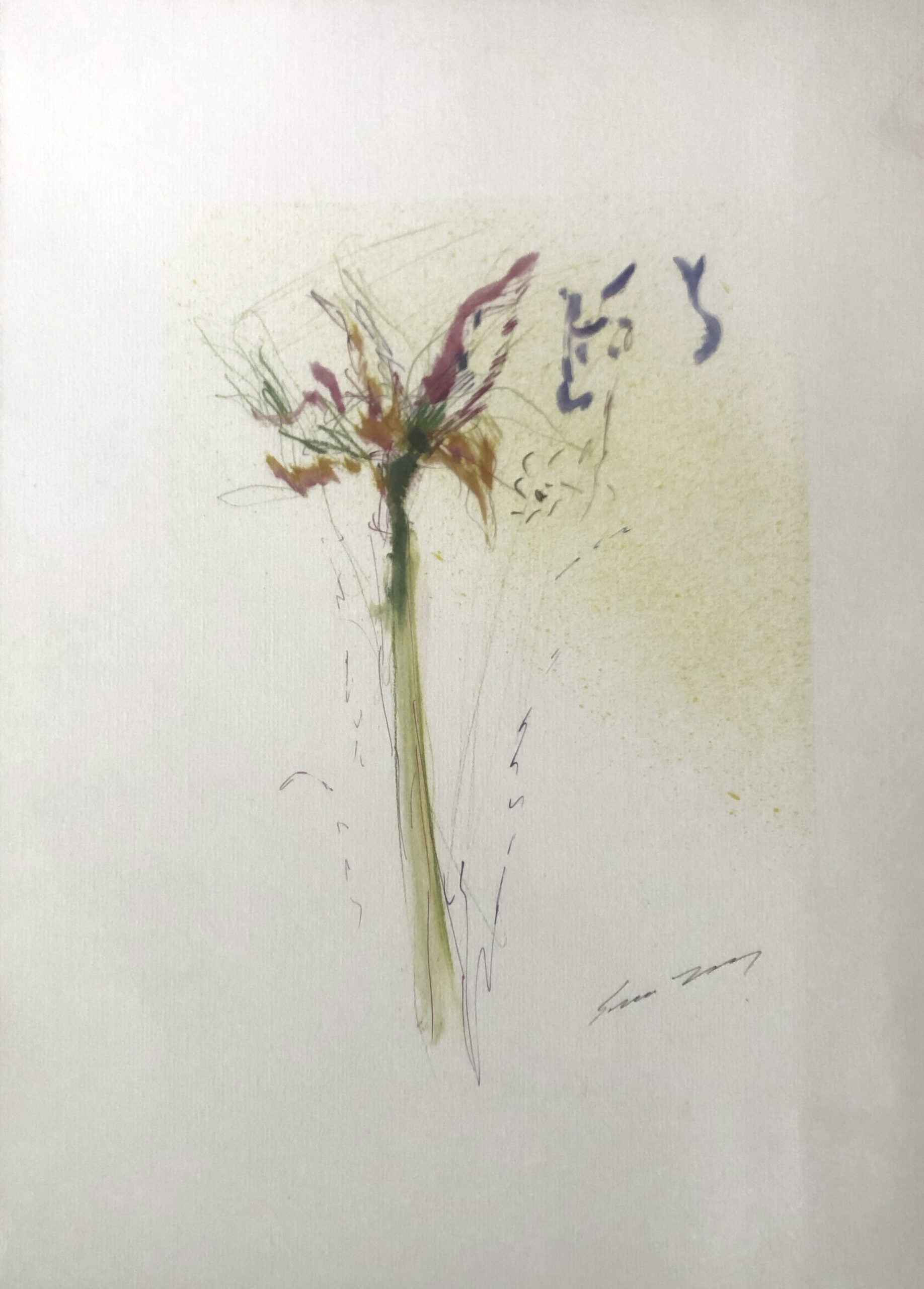 Ernesto Treccani - Untitled (Flowers)