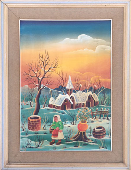 Petrai Corsovic - Untitled (naive landscape)