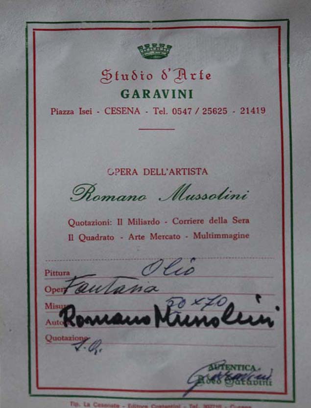 Romano Mussolini - Clown