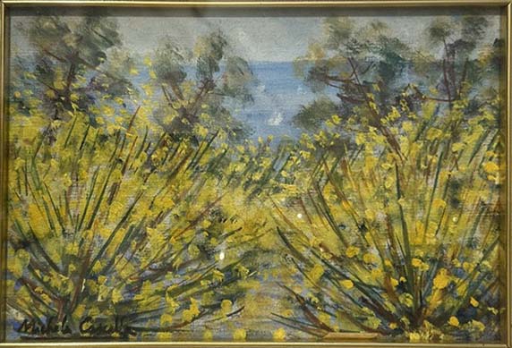 Senza titolo - Olio su tela - Michele Cascella