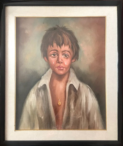 Artista sconosciuto - volto di ragazzo