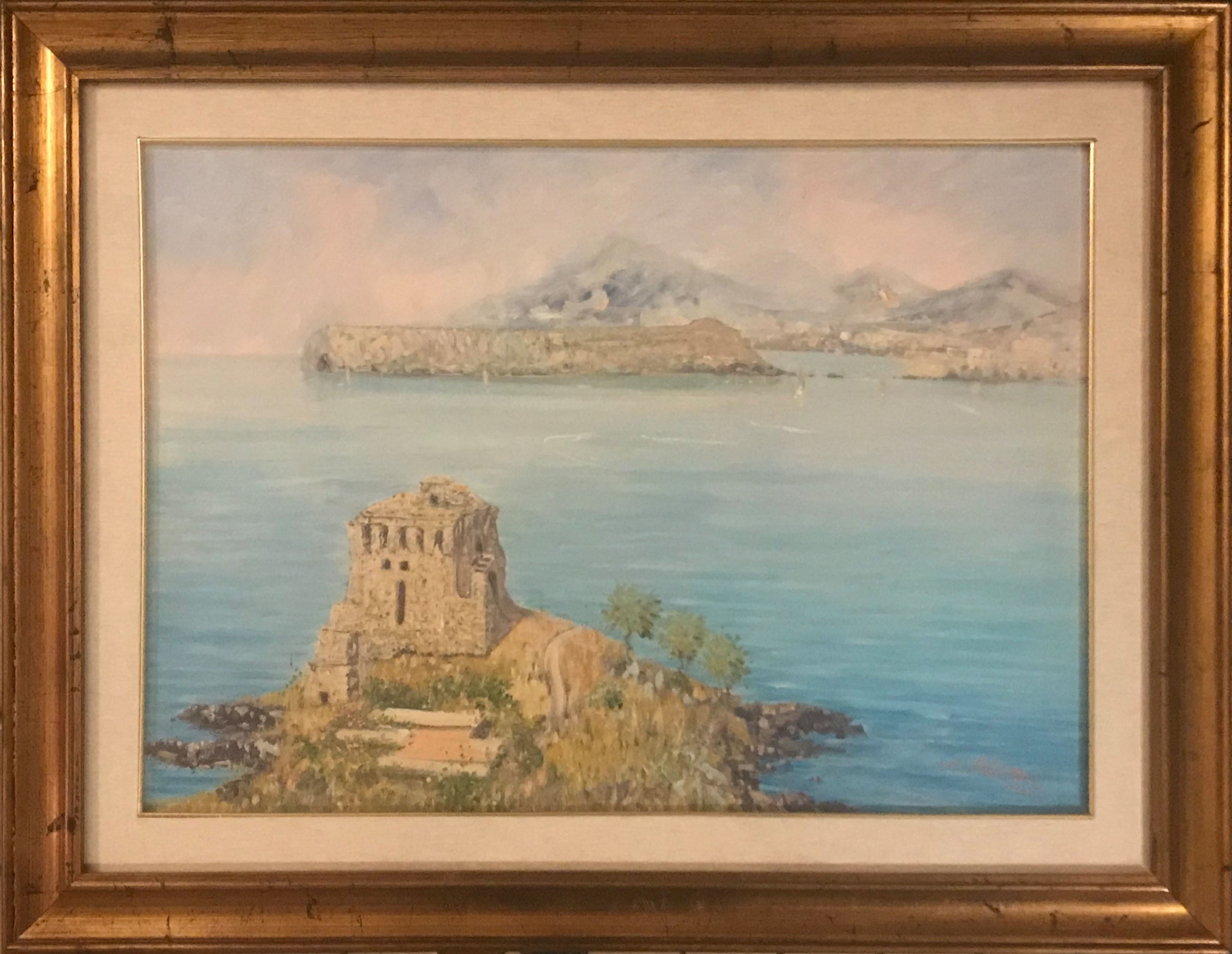 Luciano Valeriani - View of the Island of Dino