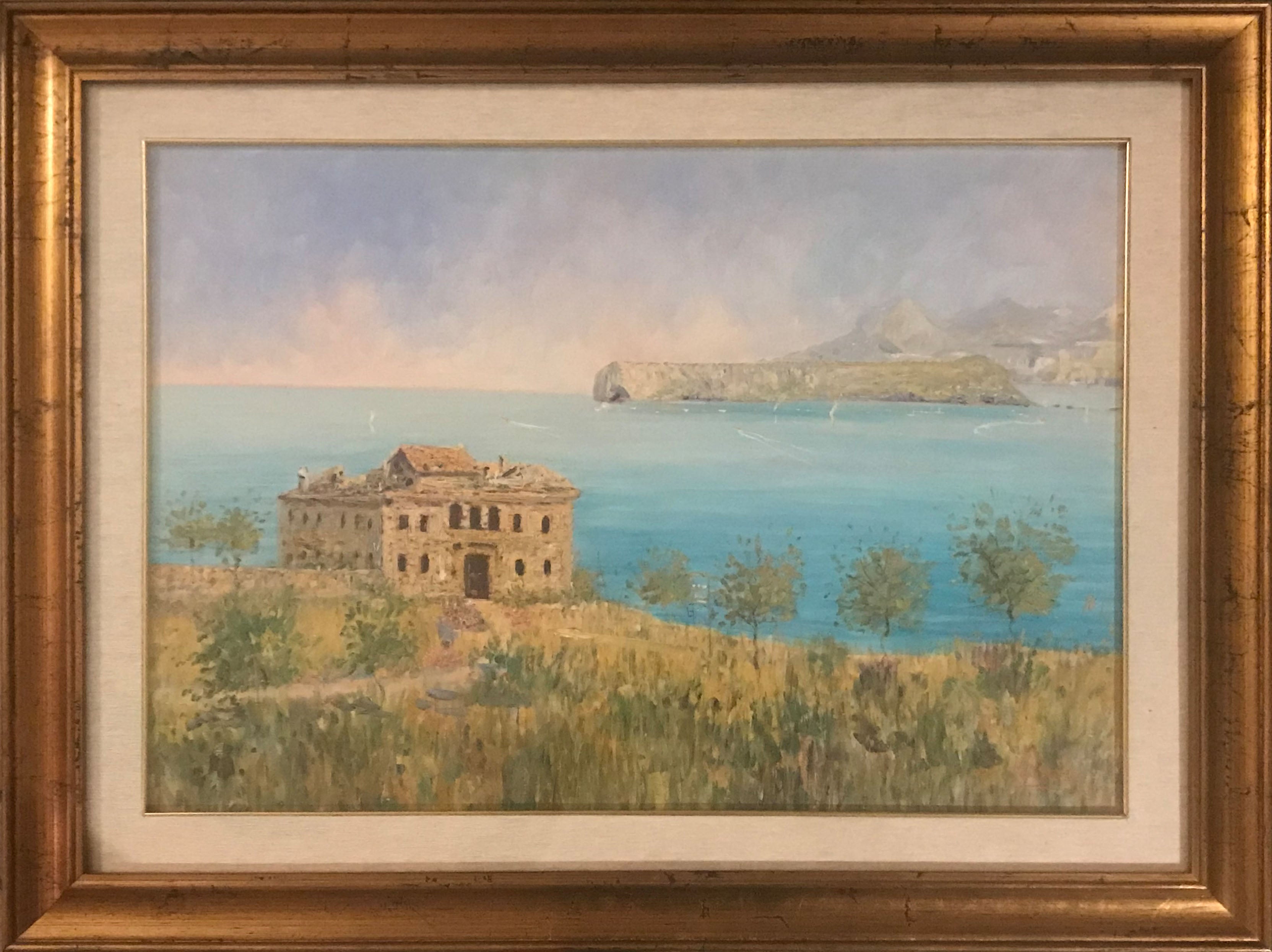 Luciano Valeriani - View of the Island of Dino