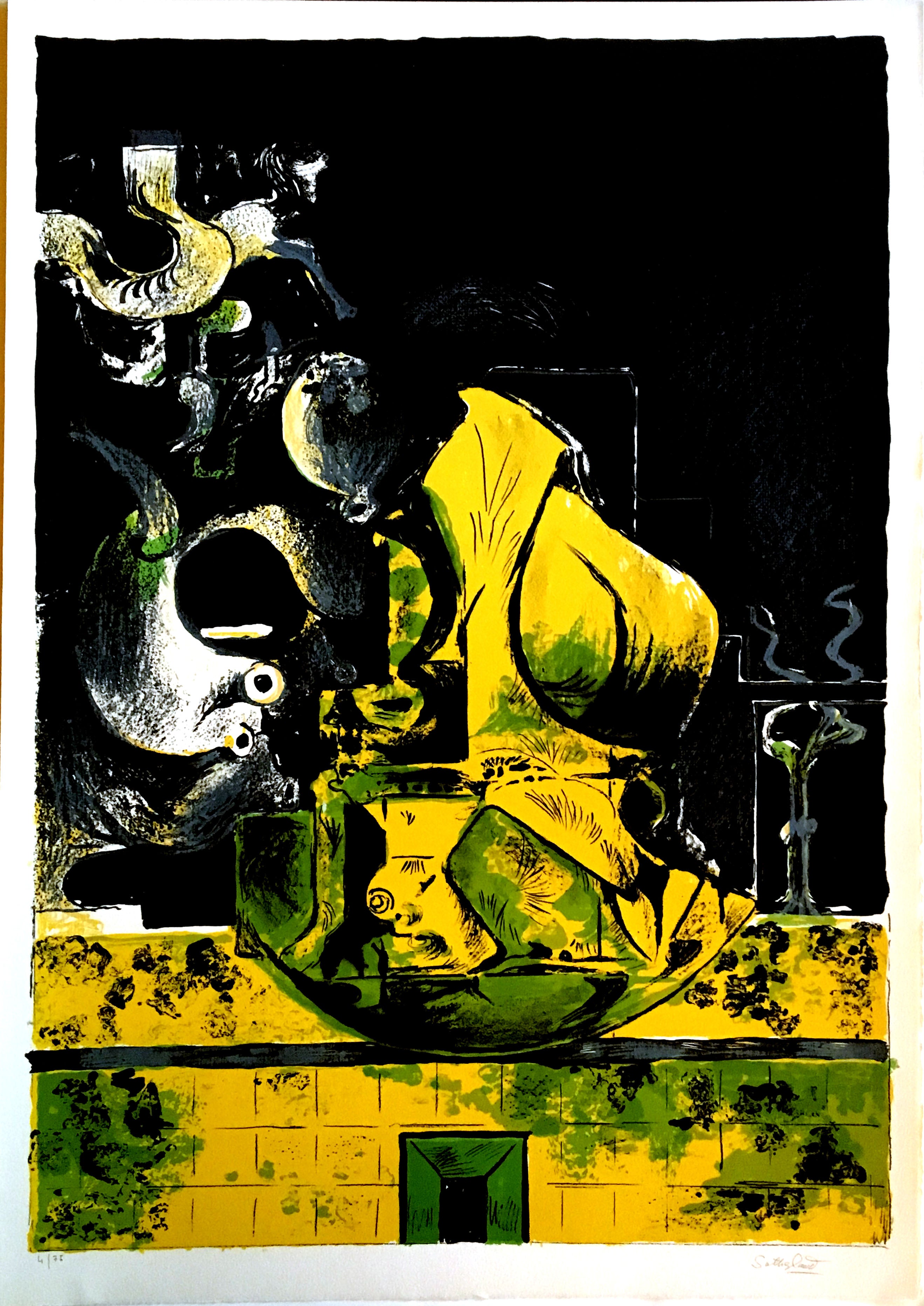 Graham Sutherland - 3 Lithographs - Teodorani Editore