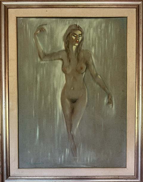 Nudo di G. Coladonato, olio su tela
