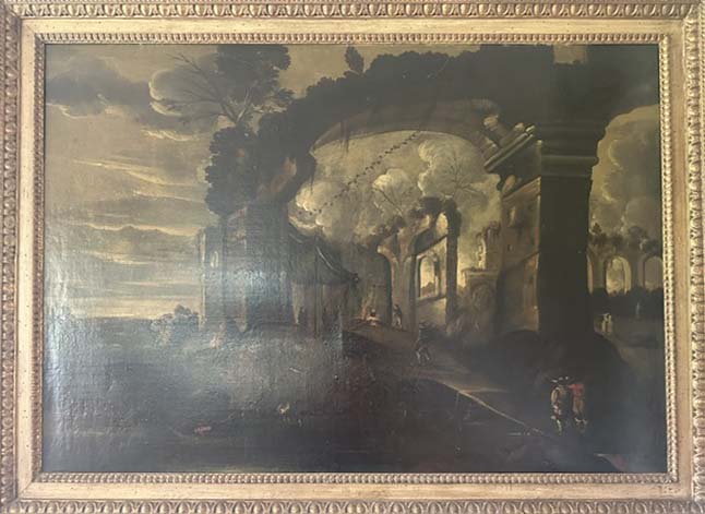 Senza titolo di Antonio Travi detto "Il Sordo di Sestri", olio su tela