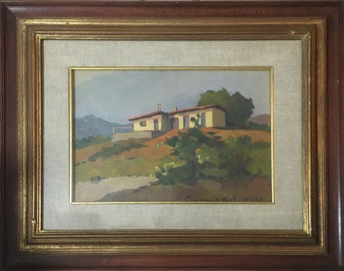 Claudio da Firenze - Senza titolo (paesaggio)