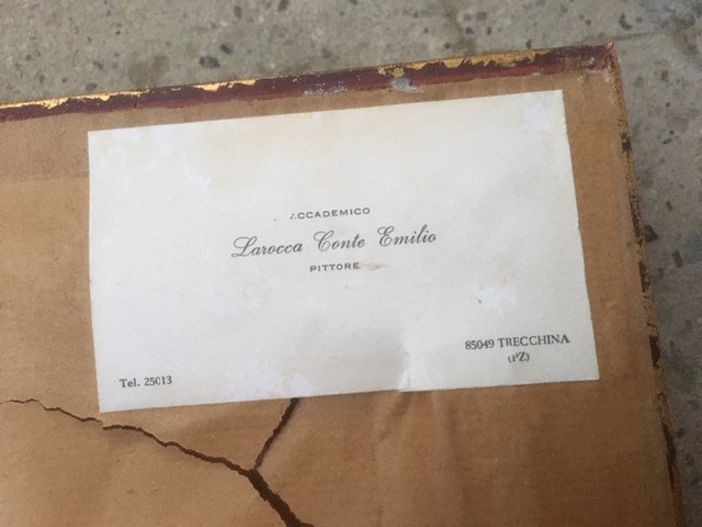 Emilio Larocca Conte - Ragazza Lucana