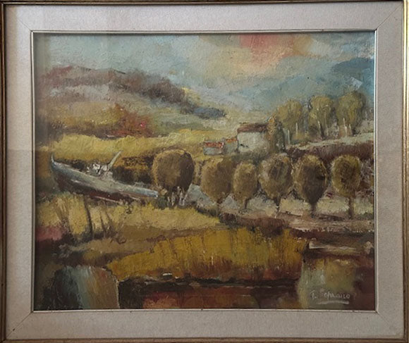 Gino Soprano - Paesaggio Bracciano