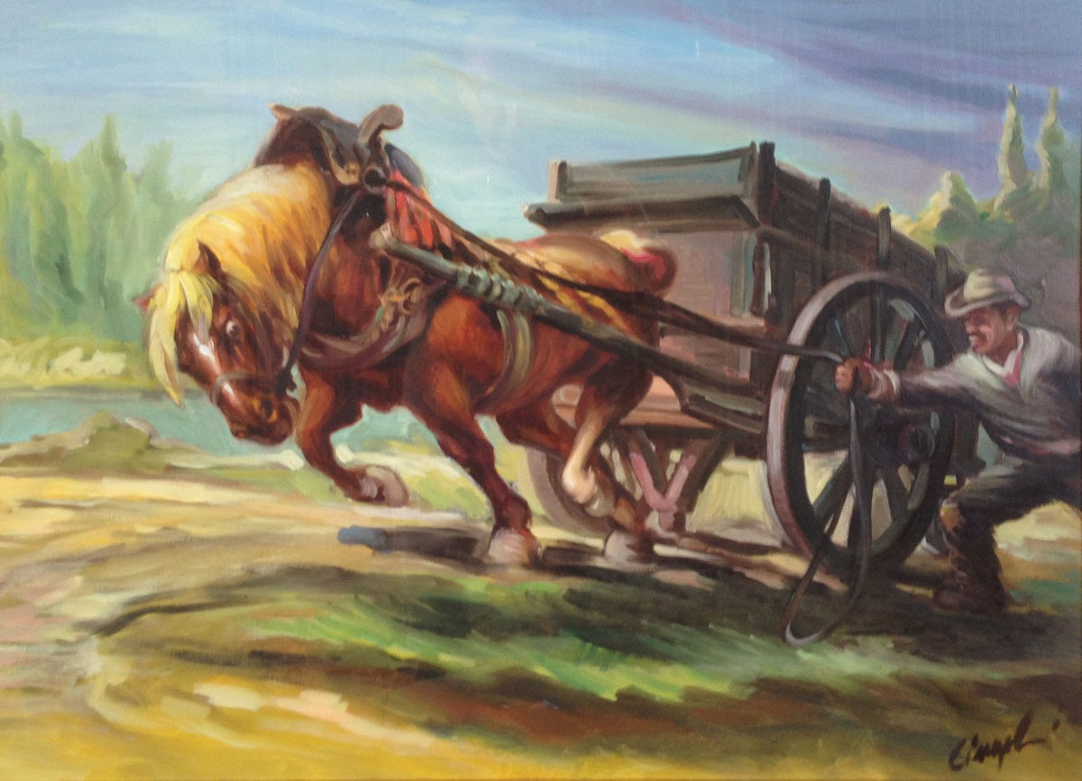 Glauco Cingolani - Caballo de tiro