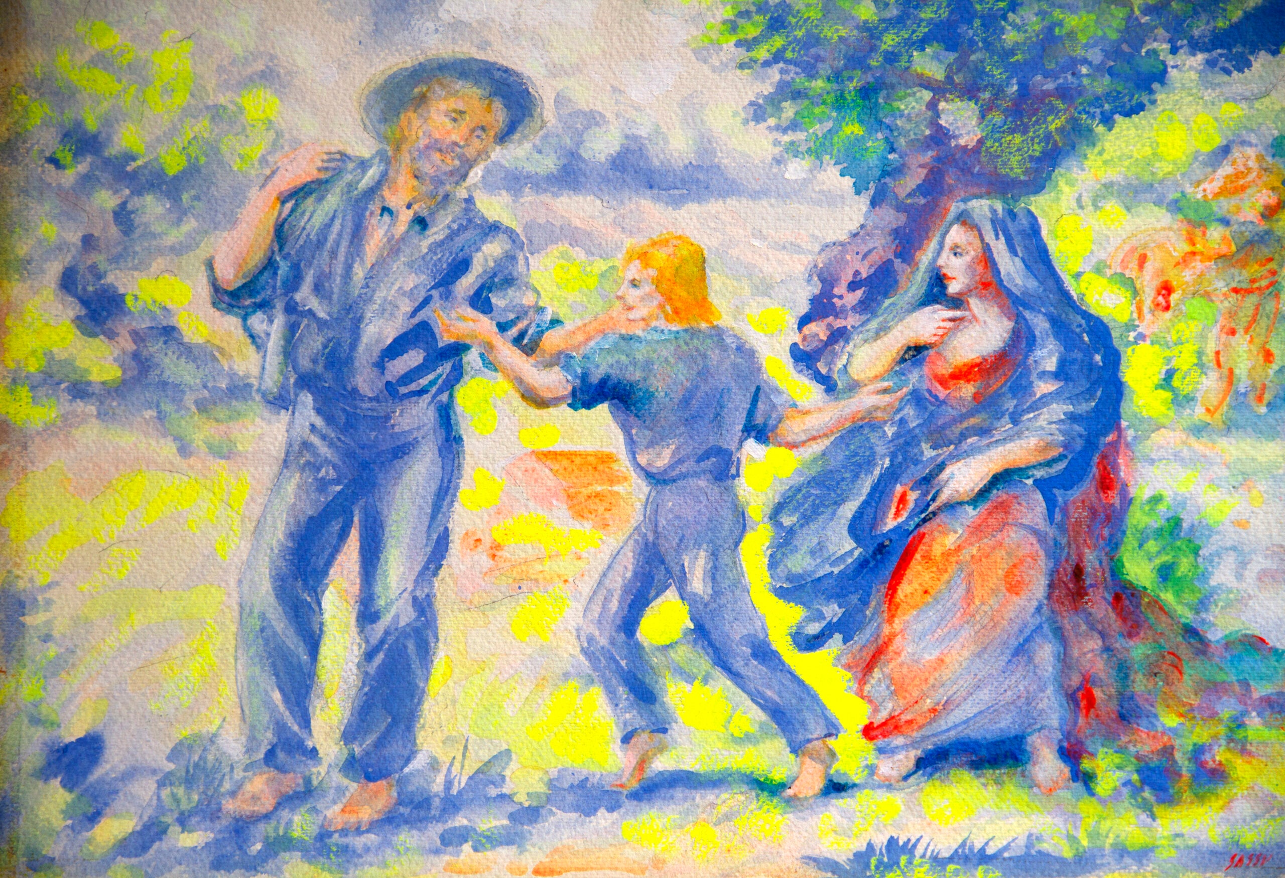 Aligi Sassu - Nel campo