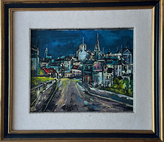 Danilo Acquisti - Senza titolo (Città di notte)