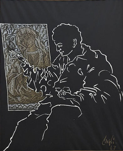 Corrado Cagli -  Senza titolo (Raccolta Inni Omerici)