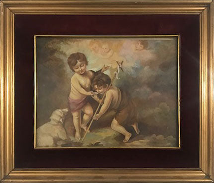 Concetta Calia - El Niño Jesús y San Juan Bautista