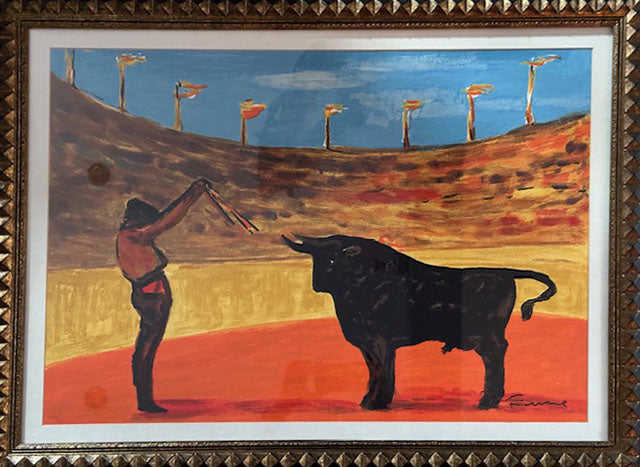 Salvatore Fiume - Sin título (Corrida de toros)