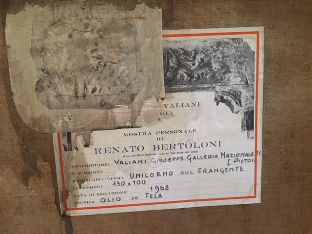 Renato Bertoloni - Unicornio al borde