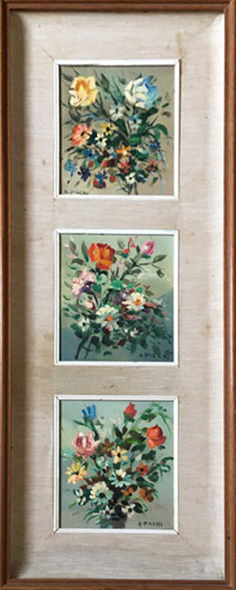 Anchise Picchi - Fiori (Trittico)