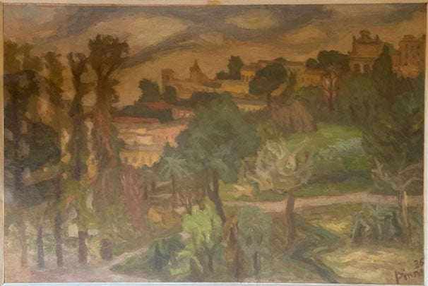 Giorgio Pinna - Senza titolo (paesaggio)