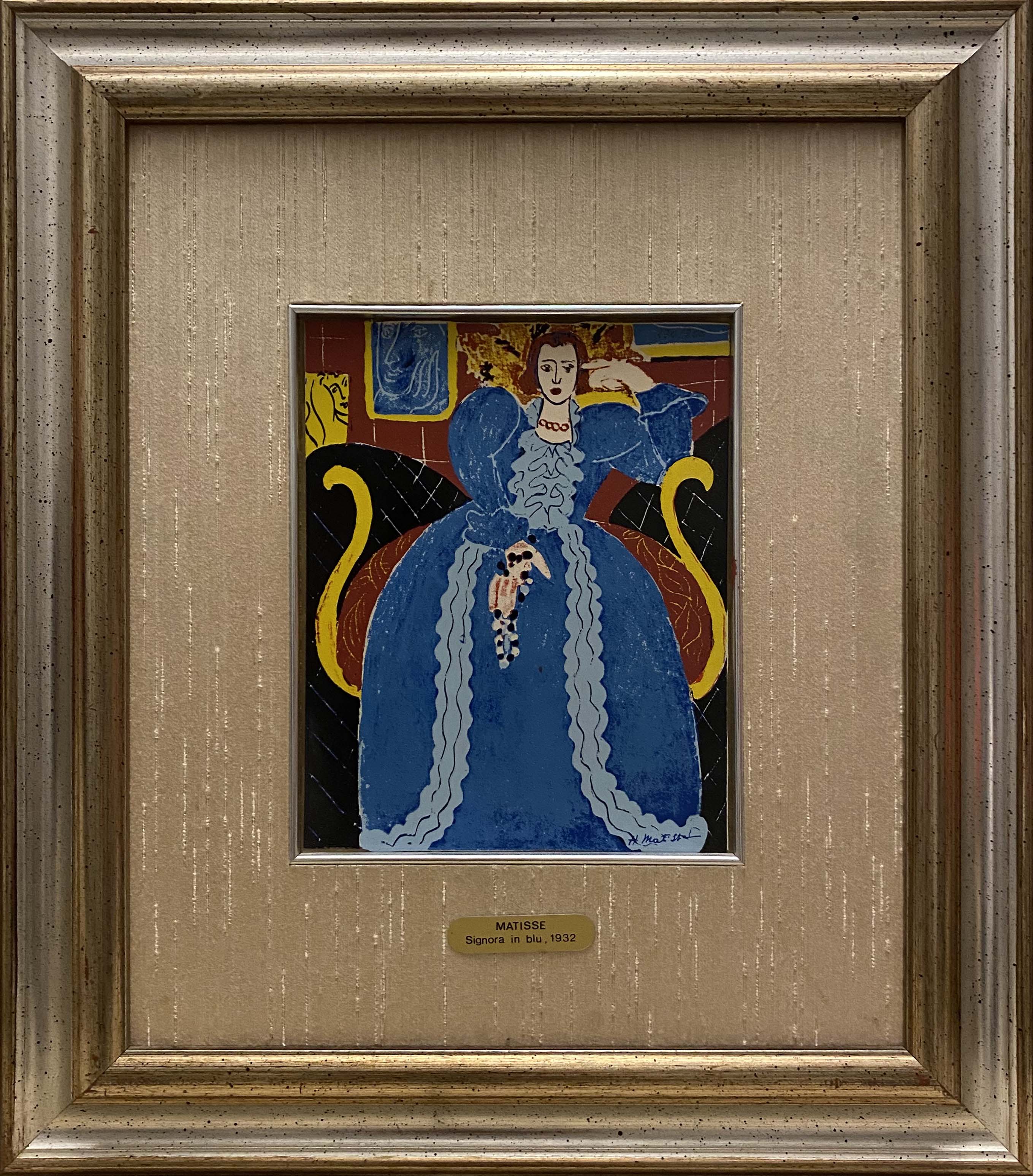 Henri Matisse - Lady in Blue