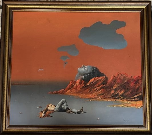 D. Campanile - Untitled (Surrealist Landscape)