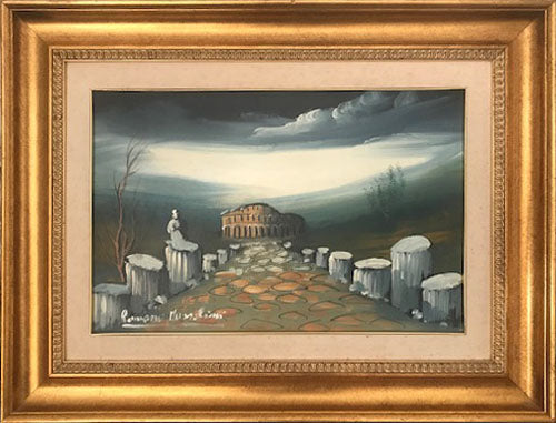Romano Mussolini - Viale con il Colosseo