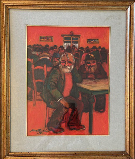 Luigi Mallucci - Uomo osteria
