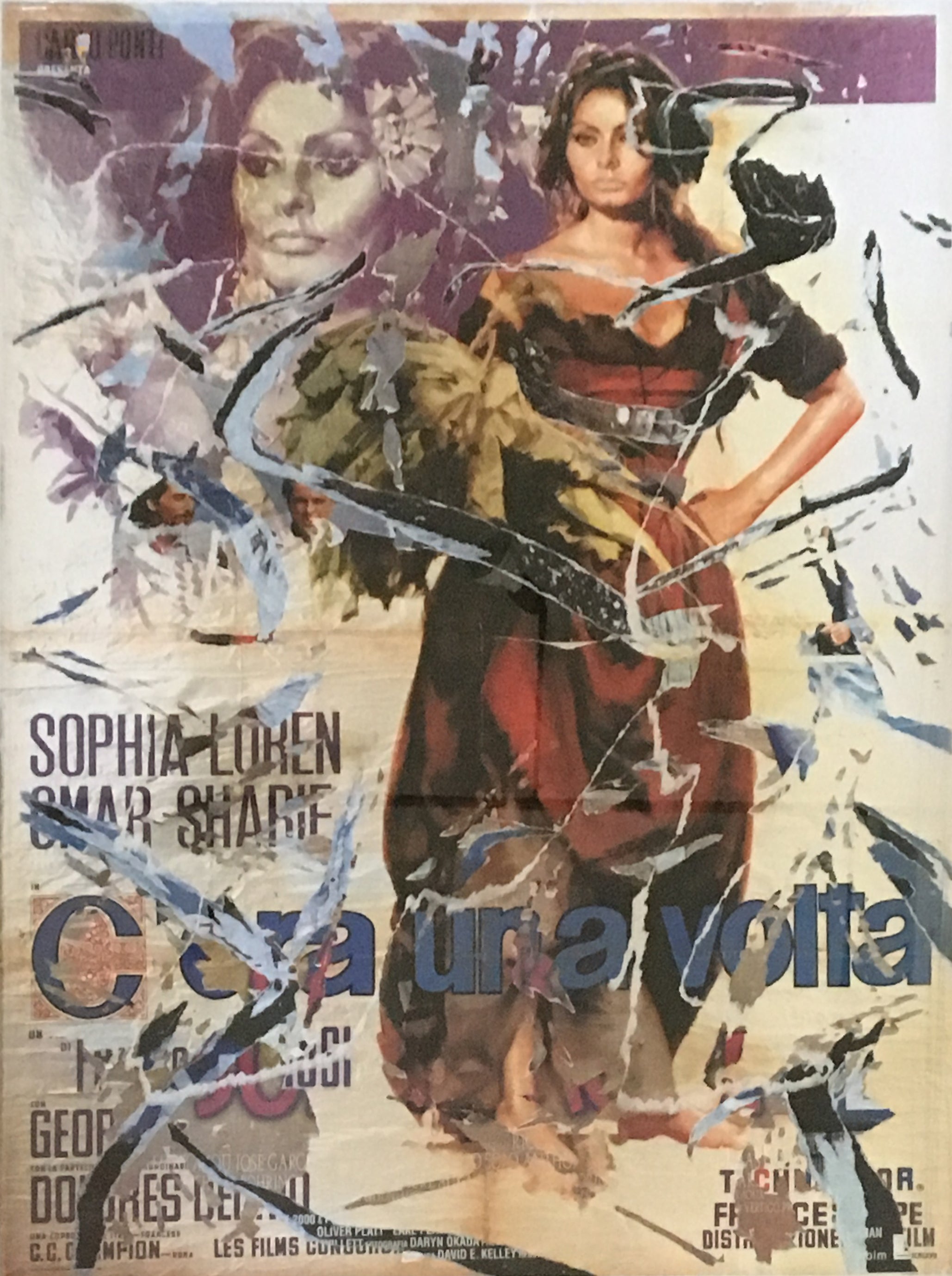 Mimmo Rotella - Érase una vez