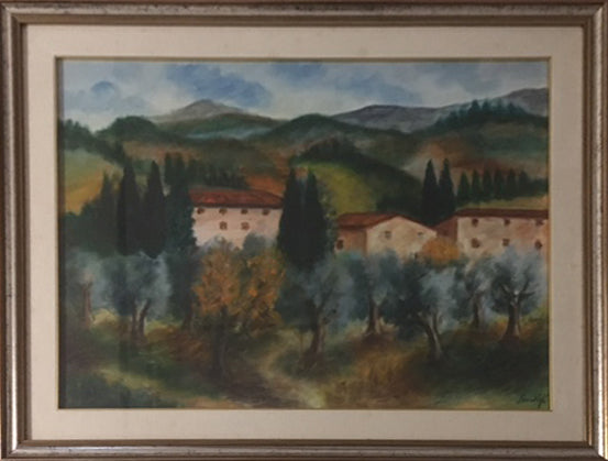 Marino Scardigli - Paesaggio Toscano