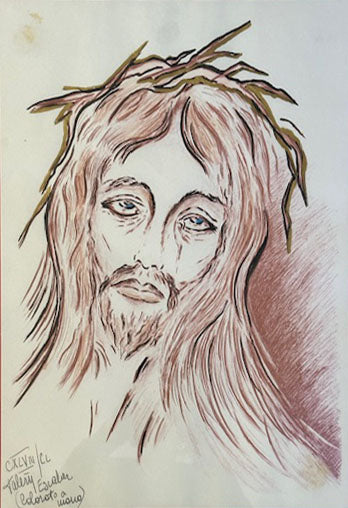 Valery Escalar - Senza titolo (Cristo)