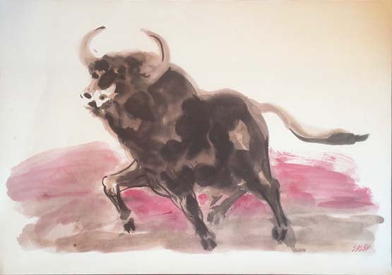 Aligi Sassu - Senza titolo