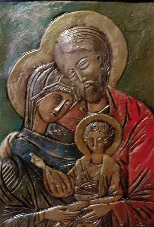MADONNA, SAN GIUSEPPE CON BAMBINO - GIUSEPPE PAVONE