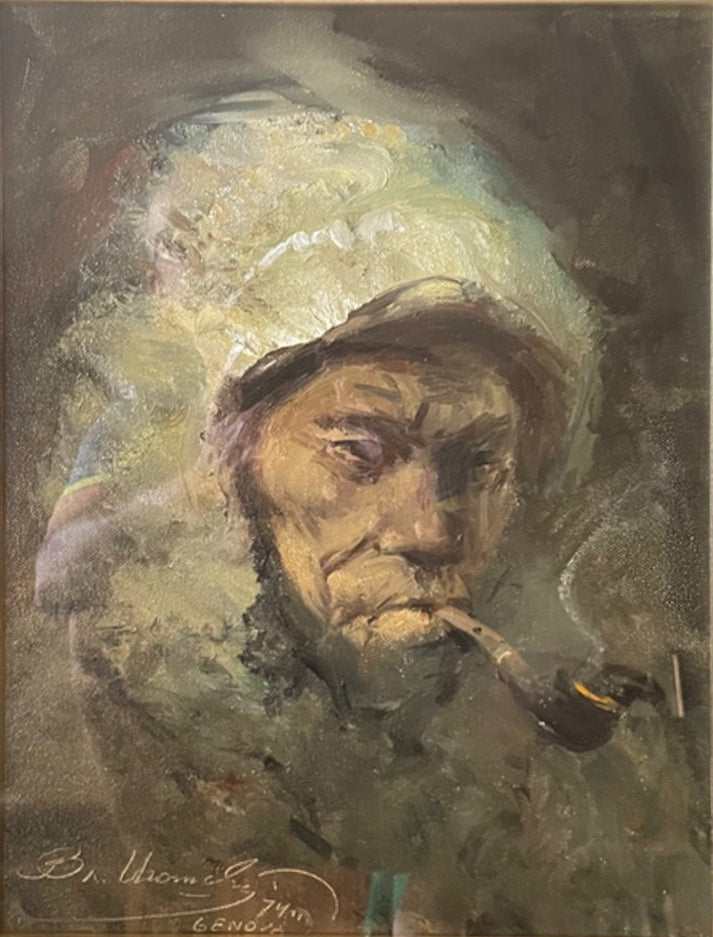 Vladimir Alexandrovich Igoshev - Ritratto (Uomo e donna eschimesi)