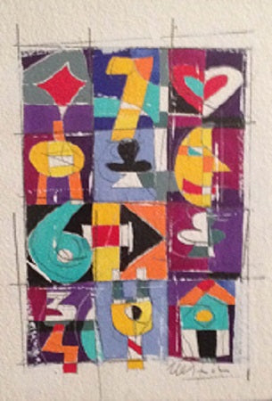 Ugo Nespolo - Il gioco della vita