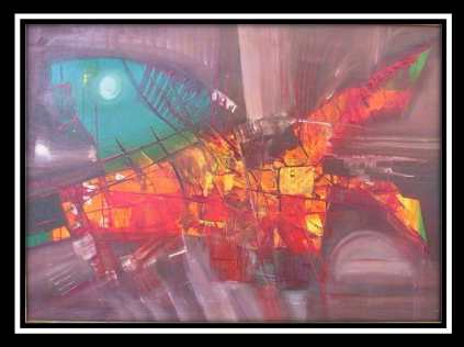 Evelina Marinangeli - Il rosso astratto