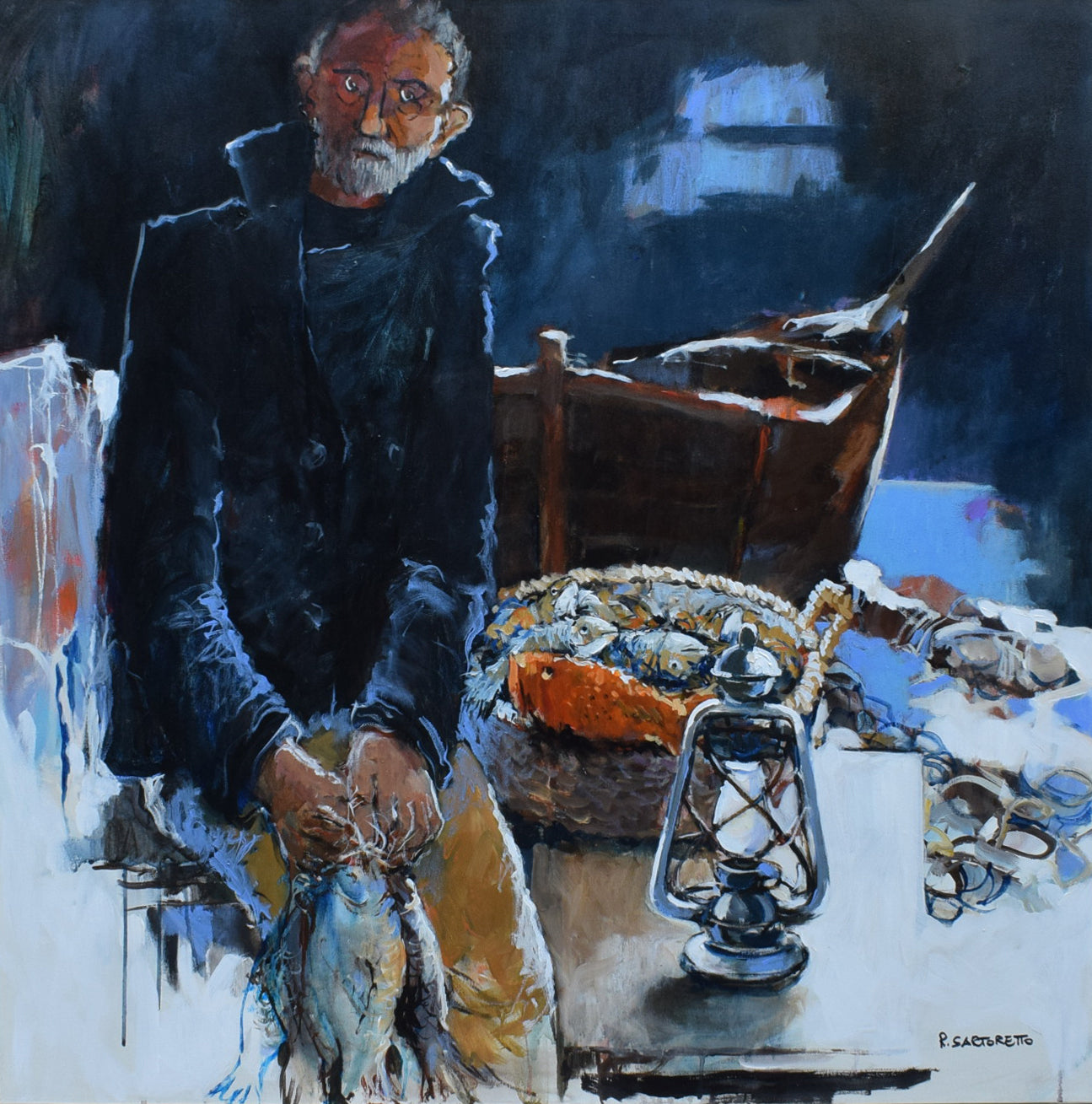 Renato Sartoretto - Il vecchio pescatore