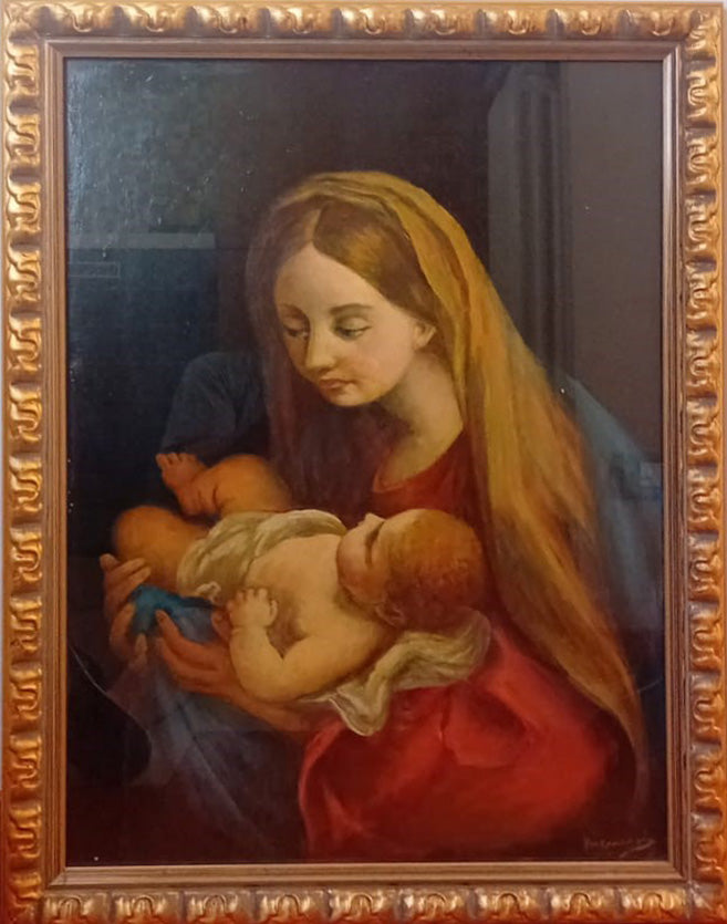 Ugo Benini - Madonna con bambino