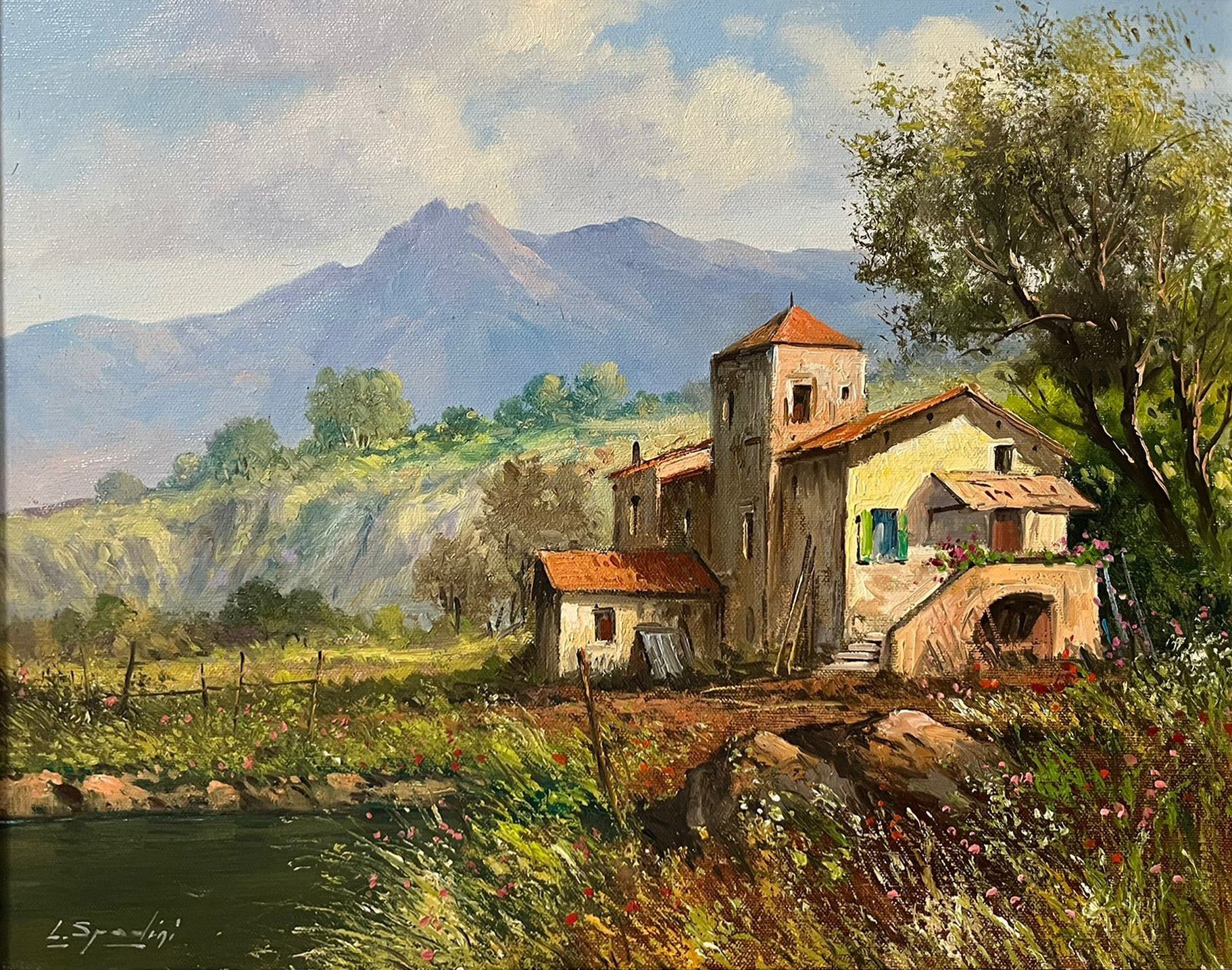 Luigi Spadini - Senza titolo