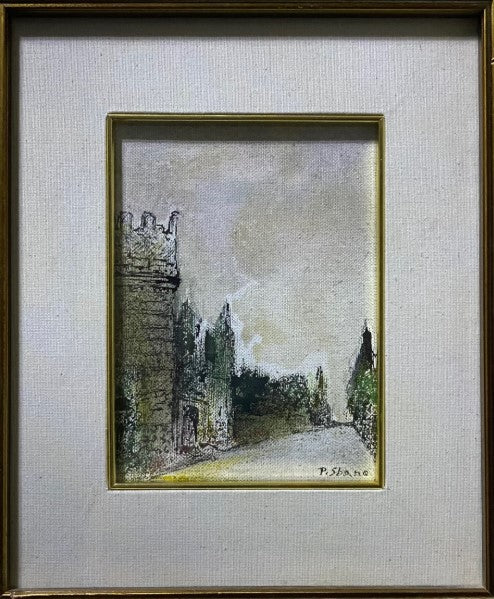 Senza titolo, di Piero Sbano, Olio su tela, 20x15