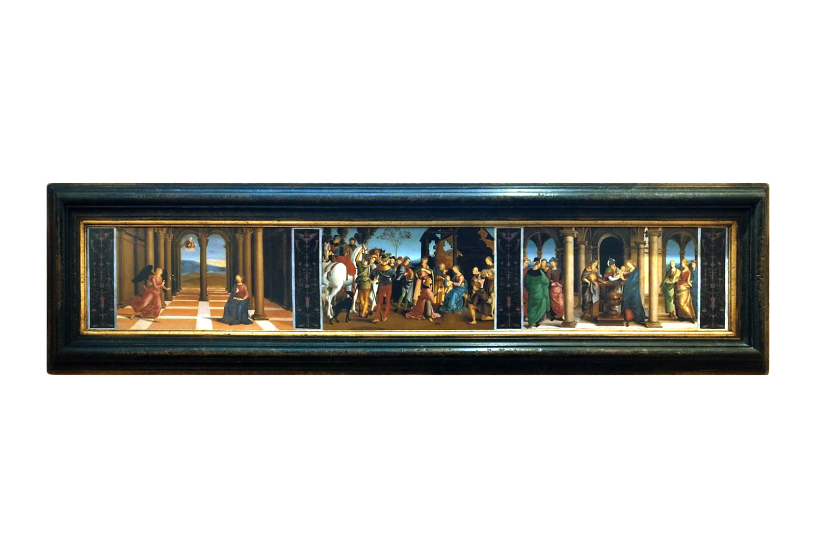 De Raffaello Sanzio - Coronación de la Virgen (predela)