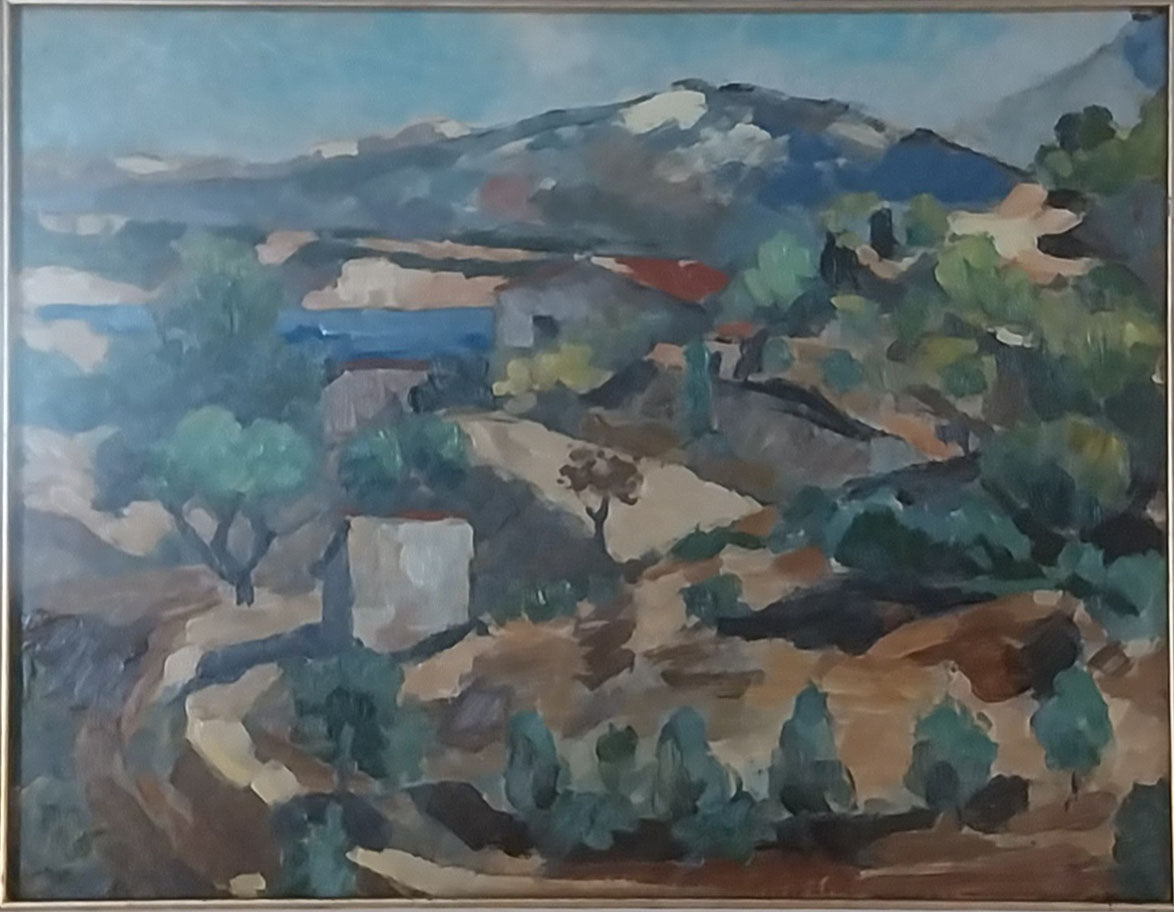 Luciano Pasquini - Untitled (landscape)