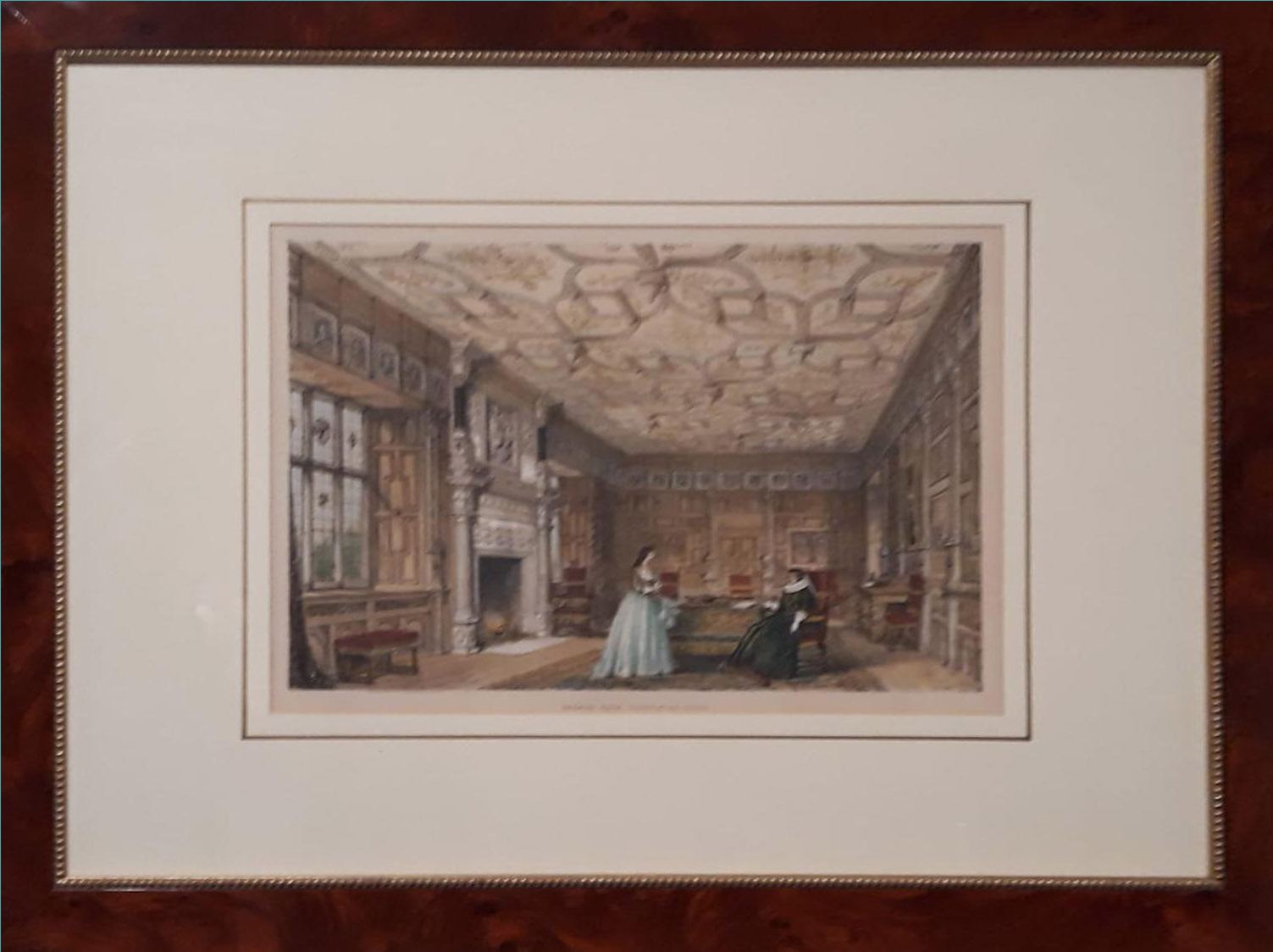 Joseph Nash - Interno del Castello